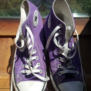 New purple converse